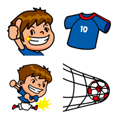 [LINE絵文字] サッカー 絵文字の画像