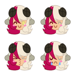 [LINE絵文字] Stray Sheep - Sienna Emoji Everydayの画像