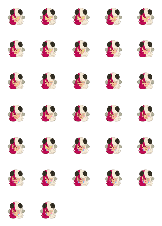 [LINE絵文字]Stray Sheep - Sienna Emoji Everydayの画像一覧