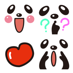 パンダ絵文字★の絵文字メイン画像