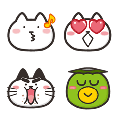 まるとしっぽの絵文字の絵文字メイン画像