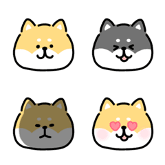 [LINE絵文字] ゆる柴犬絵文字の画像