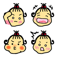 [LINE絵文字] もみちゃんの絵文字の画像