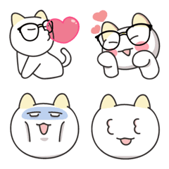 [LINE絵文字] Cat Face Emojiの画像