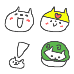 [LINE絵文字] いっぱいのねこちゃん絵文字の画像