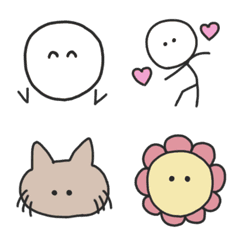 目だけのひとの絵文字メイン画像