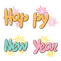 [LINE絵文字] Thai word2 (happy new year)の画像