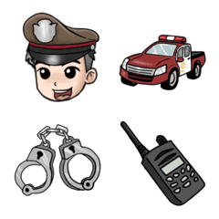 [LINE絵文字] Police 5.0 emojiの画像