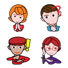 わたしのちびずの絵文字メイン画像