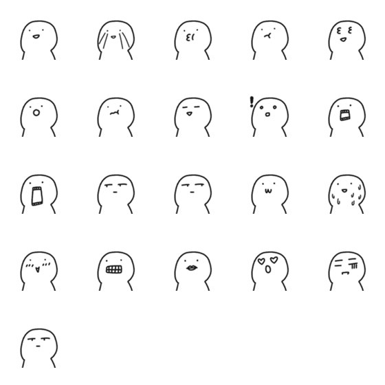 [LINE絵文字]boring linemanの画像一覧