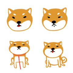 [LINE絵文字] Shiba Inu Dog_Aの画像