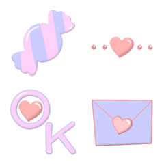 ゆめかわ＆ぷっくり絵文字の絵文字メイン画像
