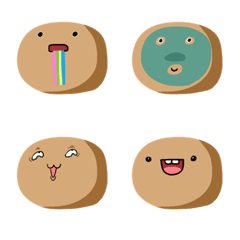 [LINE絵文字] stone Emojiの画像