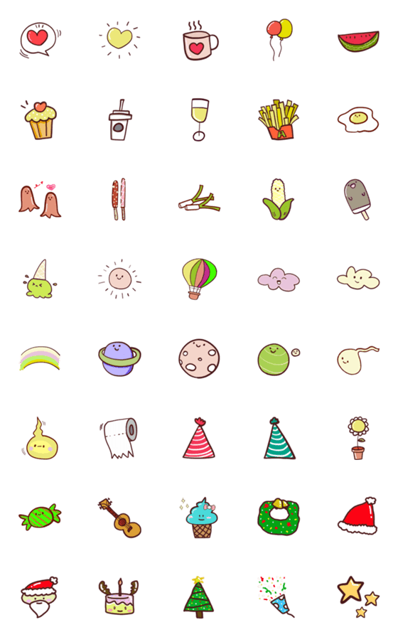 [LINE絵文字]Emoji Narakの画像一覧