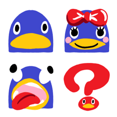 [LINE絵文字] かわいいペンギンの絵文字の画像