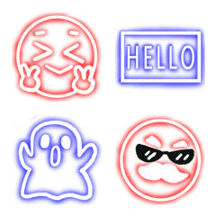 [LINE絵文字] Afat-Neonの画像