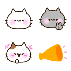 [LINE絵文字] マイペースな子ねこ☆絵文字の画像