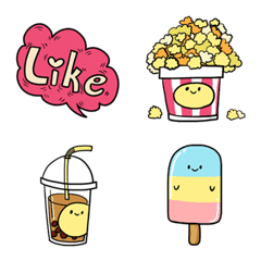 [LINE絵文字] Yummy  Emojiの画像