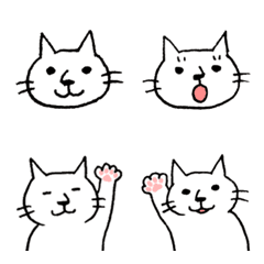 [LINE絵文字] 絵文字のねこ氏の画像