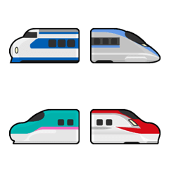 [LINE絵文字] 電車de絵文字1の画像