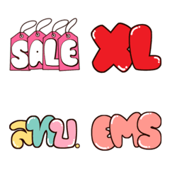 [LINE絵文字] Online shopping emoji 1の画像