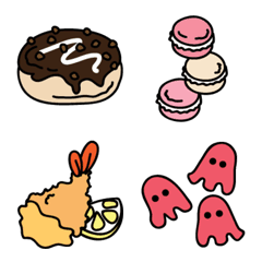 [LINE絵文字] Food emoji ^^の画像