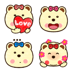 [LINE絵文字] Pace Bear Emojiの画像
