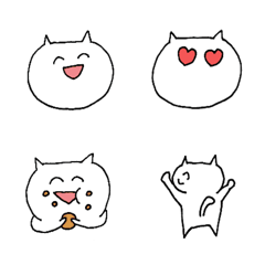 [LINE絵文字] ゆるねこ(2)の画像