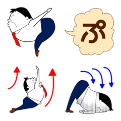 [LINE絵文字] たまご部長 絵文字の画像