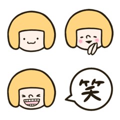 [LINE絵文字] ＊毎日使えるマッシュさん絵文字＊の画像