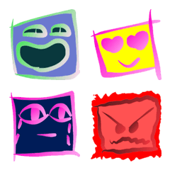 精神の表情の絵文字メイン画像