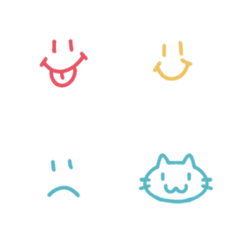 [LINE絵文字] ゆるかわえもじの画像