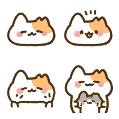 [LINE絵文字] さくらねこの絵文字の画像