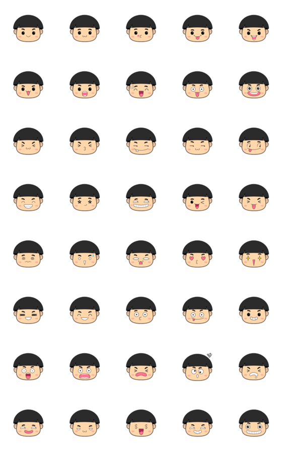 [LINE絵文字]Gapo Emojiの画像一覧