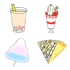 Line絵文字 スイーツ絵文字 40種類 1円 Line絵文字 スイーツ絵文字 40種類 1円