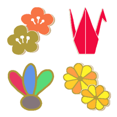 謹賀新年＊お正月飾り＊オトナメルヘン 14の絵文字メイン画像