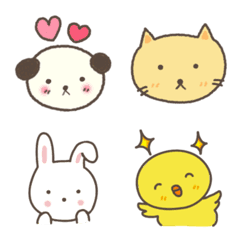 [LINE絵文字] Cute mini Animalsの画像