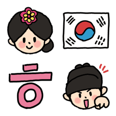 [LINE絵文字] たのしい韓国❤️絵文字の画像