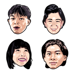 [LINE絵文字] Gumsalum7 Members Emoji Set 2の画像