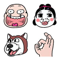[LINE絵文字] GOODMAN  Hand Painted Emojiの画像