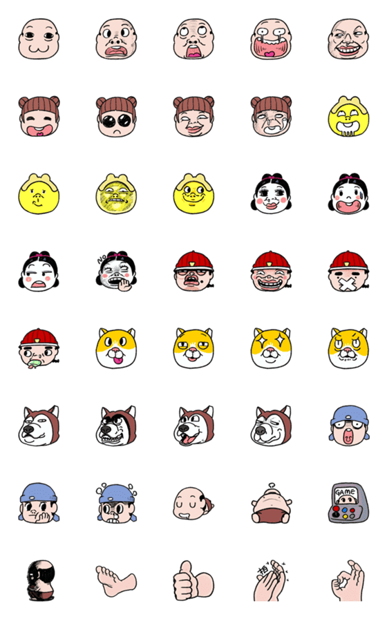 [LINE絵文字]GOODMAN  Hand Painted Emojiの画像一覧