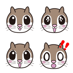 [LINE絵文字] モモンガ☆絵文字の画像