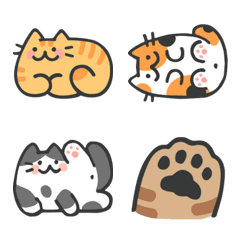[LINE絵文字] Colors of Catsの画像
