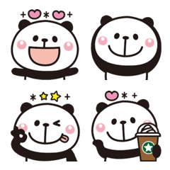 大人かわいい♡パンダの絵文字3の絵文字メイン画像