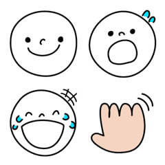 わかりやすく使いやすい基本の絵文字の絵文字メイン画像
