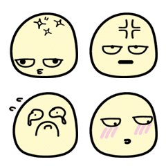 [LINE絵文字] 卵群の多彩な感情の画像