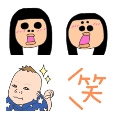 [LINE絵文字] おかしっくす 公式絵文字 (使えるver.)の画像