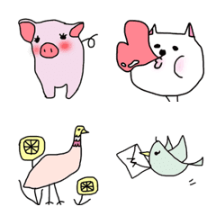 [LINE絵文字] 色々な生き物♡の画像