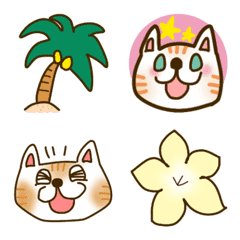 [LINE絵文字] 福よこいこい招き猫の絵文字2の画像