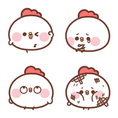 [LINE絵文字] Chicken's emojiの画像